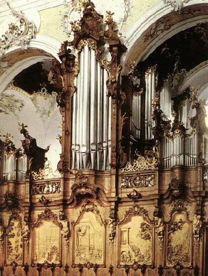Johan Christian Dahl Organ Sweden oil painting art